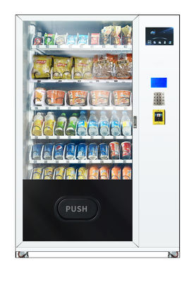 Micron Commercial Cheap Snack Drink Vending Machine With Card Reader Coin Cash Payments