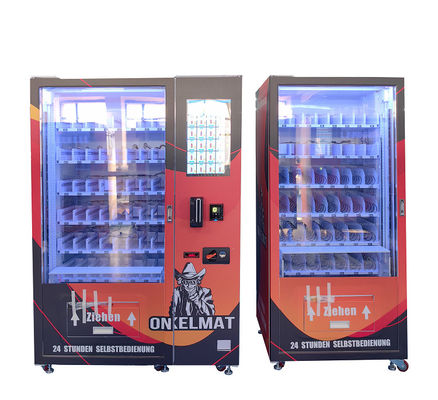 24 Self Service Large Capacity Combo Snacks Drink Vending Machine In Unmanned Retail Store
