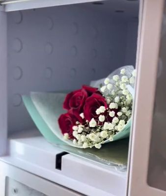 Micron Commercial 24/7 Self Service Cooling Fresh Bouquet Flower Vending Machine In Unmanned Retail Store