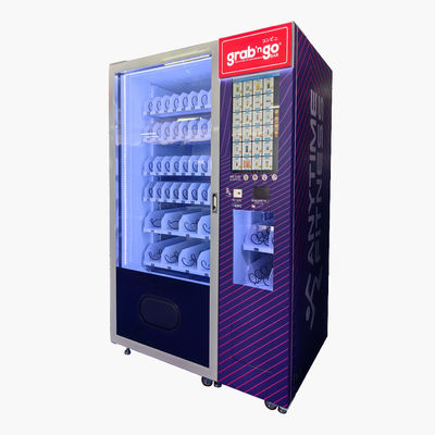 Refrigerator Combo Fresh Flower Vending Machine With Locker For Self Service Flower Store