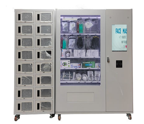 Micron Automatic Combo Self Service PPE Vending Machine For Tool Glove Helmet In Factory