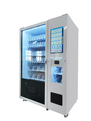 Customized Sticker wrap Snack And Drink touch screen internet Vending Machines for Pakistan market