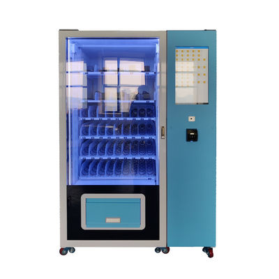 Hot Selling 22 Inch Touch Screen Snack Drink Vending Machine With Cooling System In Schools