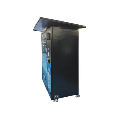High Security Outdoor Shelter Vending Machine With Keyboard For Food Cooling Drinks Prevent Theft