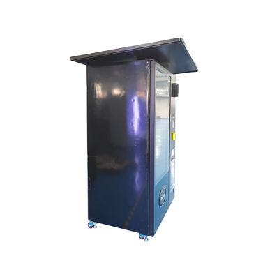 High Security Outdoor Shelter Vending Machine With Keyboard For Food Cooling Drinks Prevent Theft