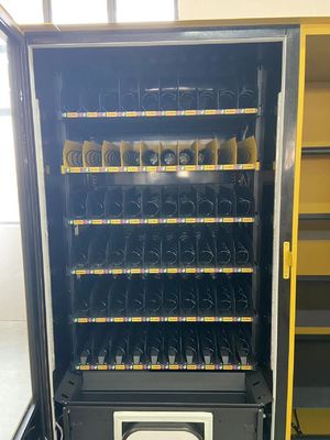 High Security Outdoor Shelter Vending Machine With Keyboard For Food Cooling Drinks Prevent Theft