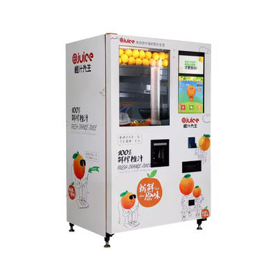 Nature Freshly Squeezed 100% Orange Juice Vending Machine With Automatic Cleaning System
