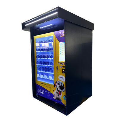 Dog Park Outside Location 24/7 Pet Products Dog Grooming Washing Smart Vending Machine For Pet Food