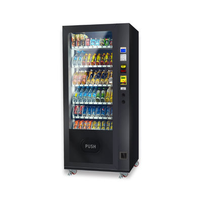 Commercial smart Snack Drink Vending Machine With Extra Screen For Branding Price Promotion