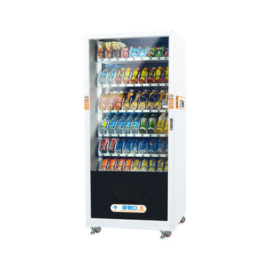 Commercial smart Snack Drink Vending Machine With Extra Screen For Branding Price Promotion
