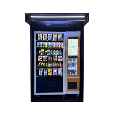High Security Outdoor Combo Vending With House Card Reader For Wax Polish Water Car Washing Vending Machine