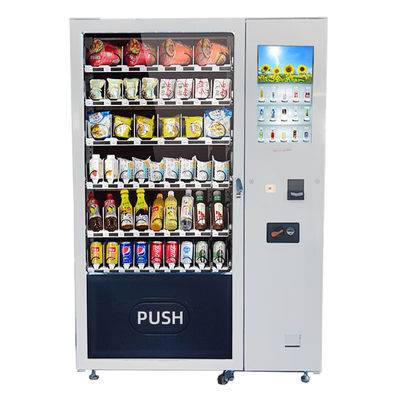 Customized W1260mm*D830mm*H1930mm Snack Food Vending Machine With Logo Customization