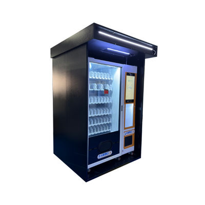 Convenient Snacks Drinks Combo Raincoats Folding Umbrella Vending Machine For Outside Location