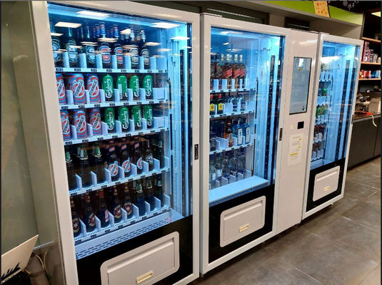 Cooling System 3-20°C/ None Wine Vending Machine For Hotel White Or Customize Color