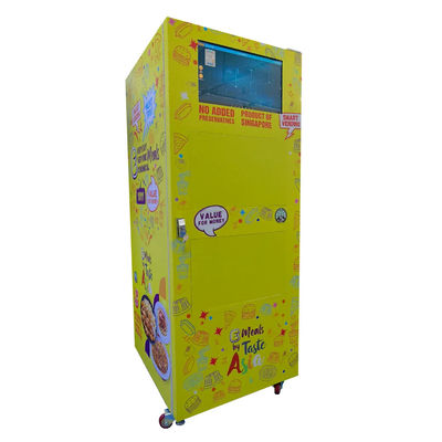 24/7 Fresh Hot Bento Machine With Microwave For Ready Meals Prep Food Vending Machine