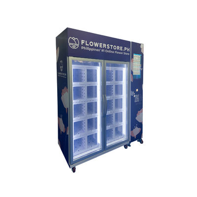4G/WIFI Internet-Connected Locker Vending Machine With R290 Green Gas Compressor And Adjustable Temperature