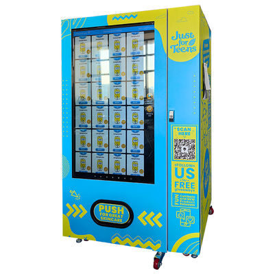 55-inch Big Touch Screen Skincare Products Sephora Vending Machine With Card Reader For Advertising Promotion