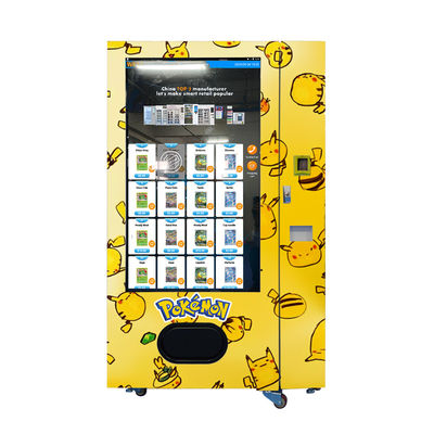 Big Capacity Smart Toy Vending Machine With Custom Wrap Stickers For Pokémon Game Toys PTCG Cards