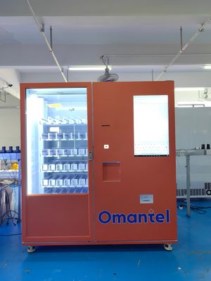 Custom Logo Lightbox Pokemon PTCG Cards Vending Machine With Lift Touchscreen For Advertising