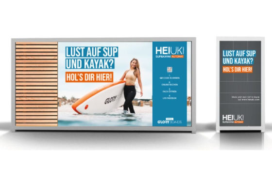 Fully Automated SUP Kayak Vending Machine For Renting SUPs And Kayaks Self-Service Outdoor Water Sports