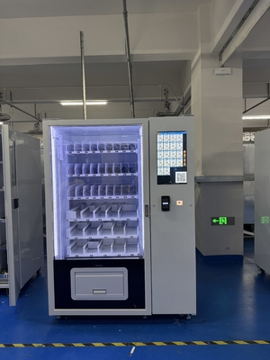350-600 Capacity Metal Ice Cream Vending Machine for Busy Locations