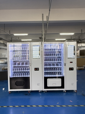 Convenient Frozen Food Vending Machine with 350-600 Capacity and Lift Feature W166*D71*H217 Cm Measurements