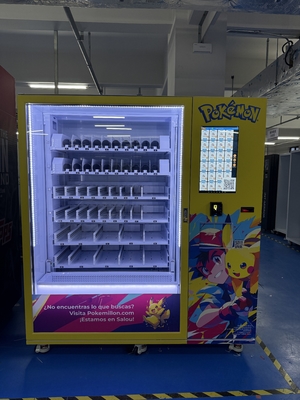 Convenient Shopping Experience Brazil Pokemon Vending Machine with Customizable Stickers