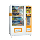 healthy vending machines For Selling Foods And Drinks Combo vending machine with advertisement management system