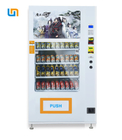 32 Inch Advertising Screen Media Vending Machine For Shop White Color, screen on top vending machine, Micron