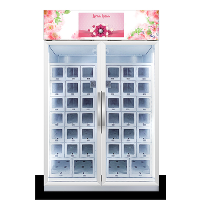 CE Locker Fruit Vending Machine Flower Micron Smart Vending Machine With Cooling System