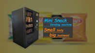 Office Hotel Mini Vending Machine For Snack Nayax Card Reader Smart