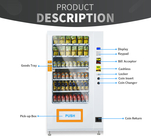 Coin Operated 24 Hours Self Service Drink Vending Machine Paper Money Pay
