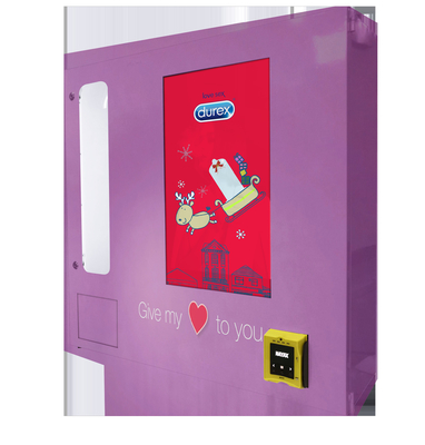 Smart  Vending Machine For Condoms Durex Mask Lipstick 