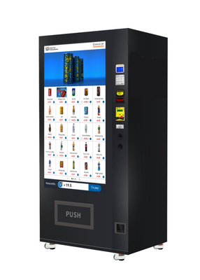 Intelligent Self Service Combo Vending Machine White Black Card Reader Bill Validator