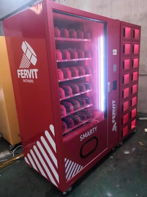 24 Hours Self-Service Combo Sprial Locker Tool PPE Vending Machine In Factory Hospital
