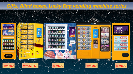 Lucky Box Gift Smart Self Service Vending Machines With 22 Inch Touch Screen