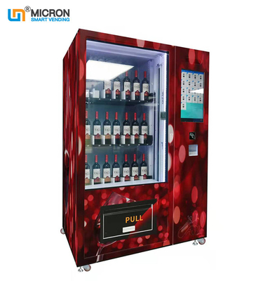Red Wine Vending Machines With Elevator And Smart System,New Vending Machine 24 Hour StoreMicron Factory Credit Card