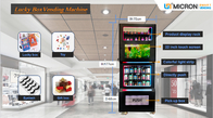 21.5 Inch Touch Screen Mini Blind Box Vending Machine With Showroom