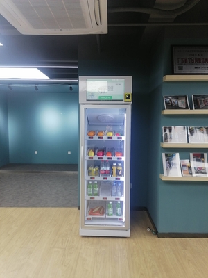 110V Smart Fridge Vending Machine Frozen Food Grab N Go Fridge