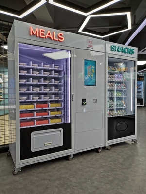 Snack Food Vending Machines For Sale With Refrigeration Touch Screen Micron Smart Vending Machine
