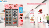 Cup Cake Cooling Locker Vending Machine With R290 Refrigerator And Micron Smart System