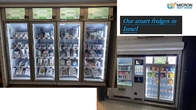 Micron Smart Fridge Vending Machine 20 Capacity For Hotel