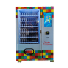 Metal Frame Small Snack Food Vending Machine With Advertising Screen