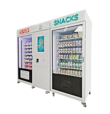 Public Convenient Breakfast Food Sandwich Custom Vending Machine With Microwave Micron