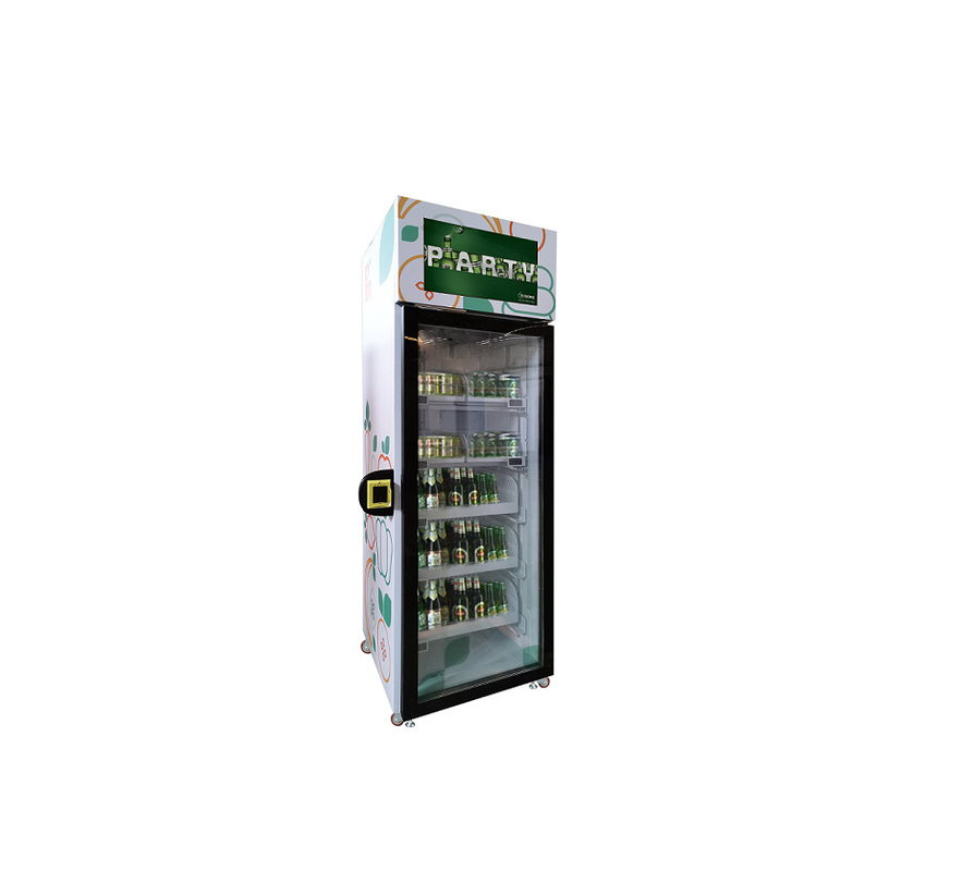 WIFI Convenience Store Snack Food Vending Machine For Beverage Milk Beer
