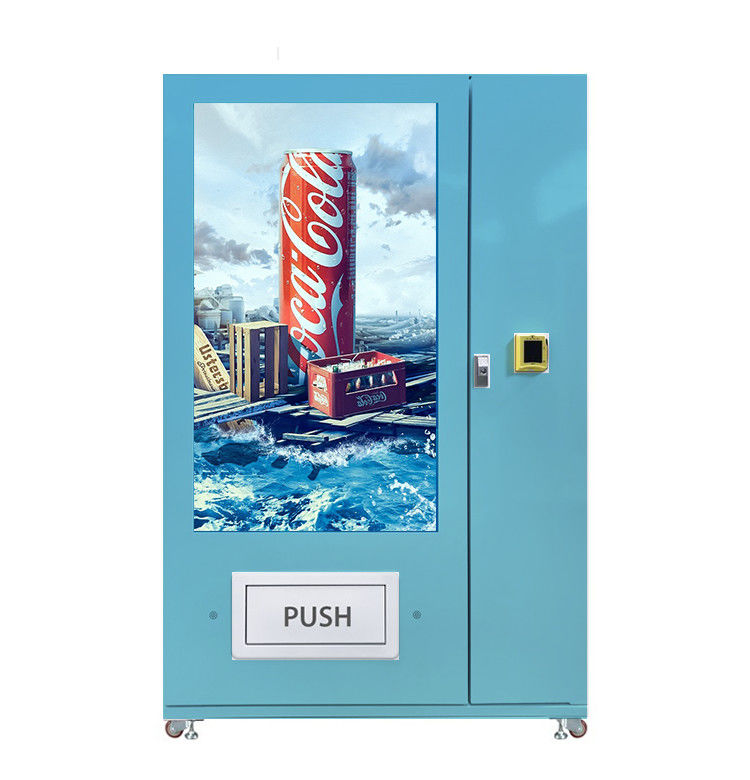 Double Safety Glass Door Reserve Venidng Machine For Environment 700 Bottles Capacity Micron