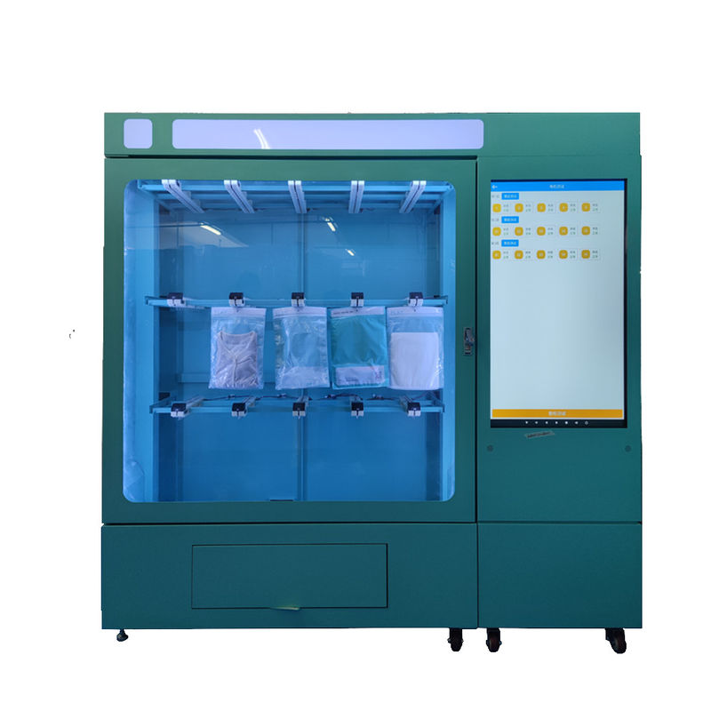 Shopping Mall Custom T-shirts Clothing Vending Machine with Hanging Slots 43'' Large Touch Screen