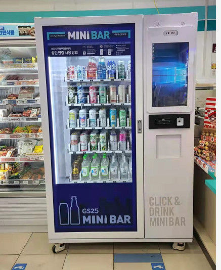 User-Friendly Beer Pop Machine With ID Card Payment System And Internet WIFI / 3G Connectivity