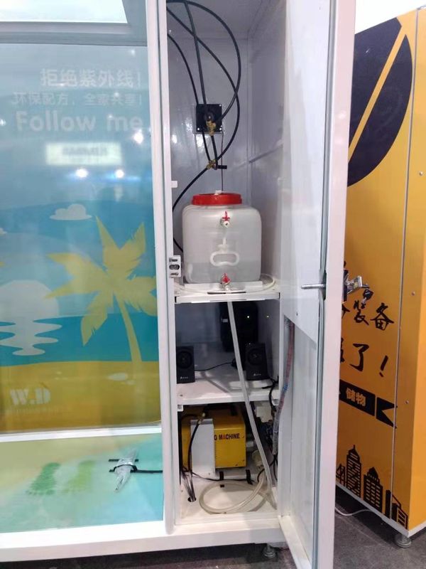 Automatic Sprayer Sun Cream Vending Machine for Sale With 22 Inches