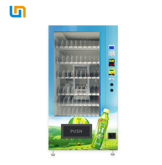 Soft Drink / Bevarage Snack Food Vending Machines For Business No Touch Screen, Keypad Vending Machine, Micron